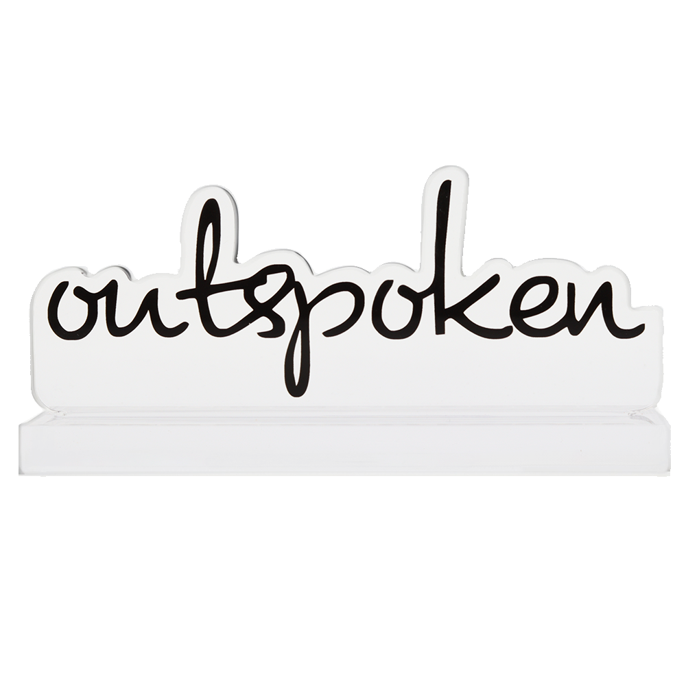 Outspoken Logo Block